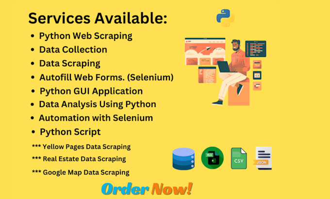 do web scraping, goggle map email extraction, data mining, lead generation