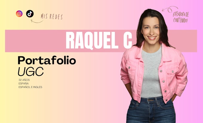create a ugc video for social media in spanish or english