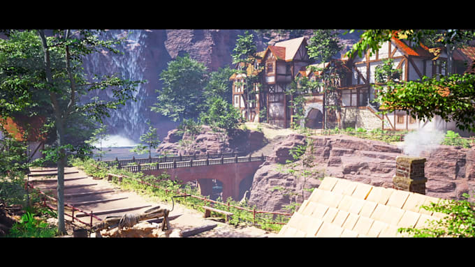 create outstanding 3d game environments in unreal engine