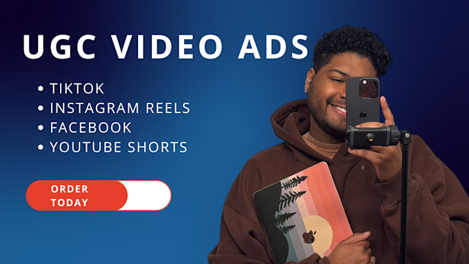 create ugc video ads for tiktok, instagram or facebook