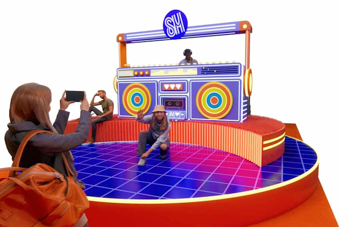 design your business kiosk for mall