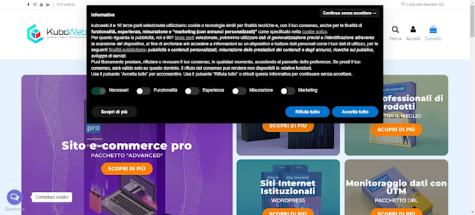 configuro iubenda su wordpress