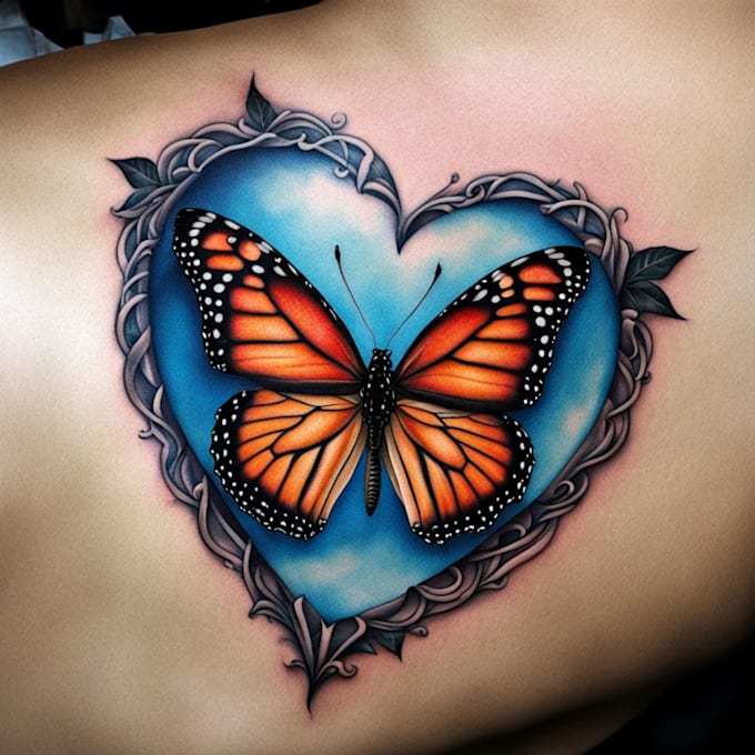 draw a realistic tattoo design