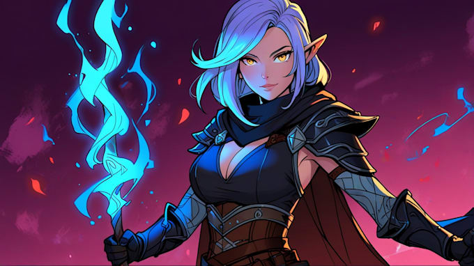 draw your fantasy character