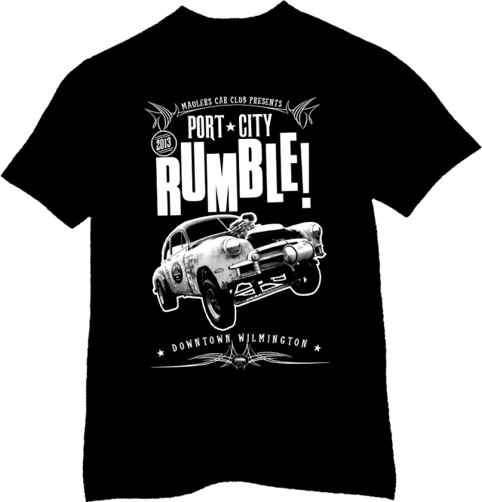 make a car brand t shirt