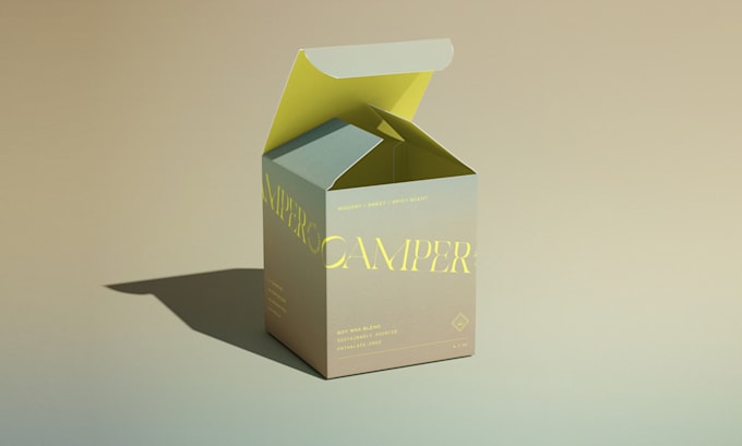 do tuck box packaging, jar and bottle label design