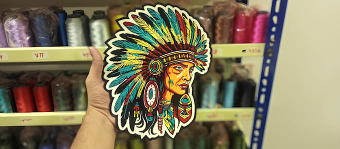 digitize embroidery design into dst, pes in 1 hour