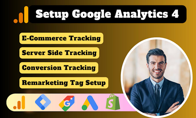 setup google analytics 4 and ga4 server side tracking with tag manager