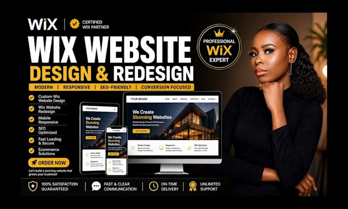 wix website redesign wix business website redesign luxury wix studio website