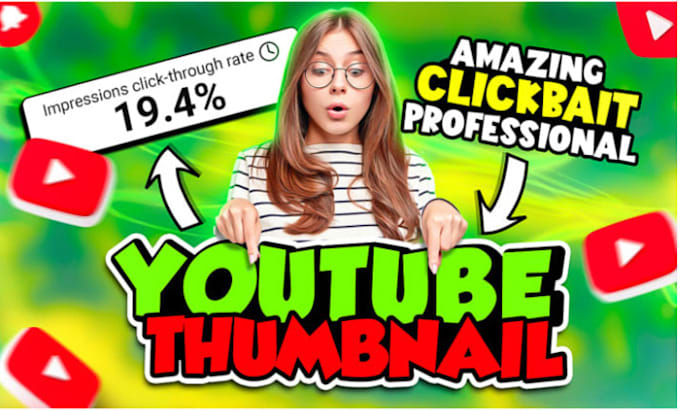 design unique youtube thumbnails