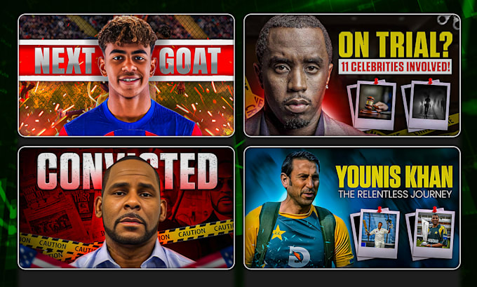 create powerful documentary youtube thumbnails to boost views