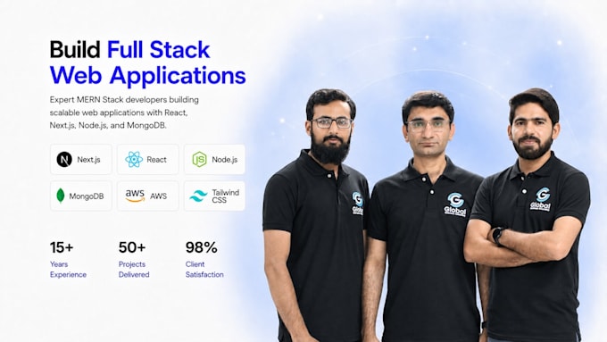 build a full stack web app using nextjs,  react, nodejs, and mongodb