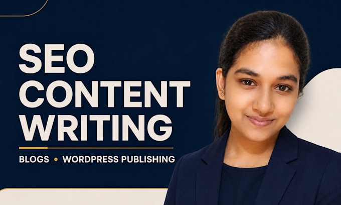 write and publish SEO optimized blog posts on wordpress