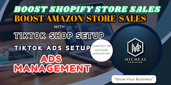 boost shopify amazon dropshipping store sales with tiktok shop setup ads manager