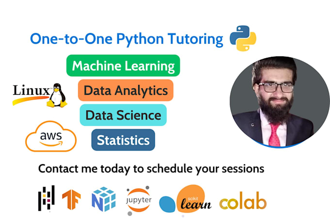Tutor python, data science machine learning and deep learning by Ahmed ...