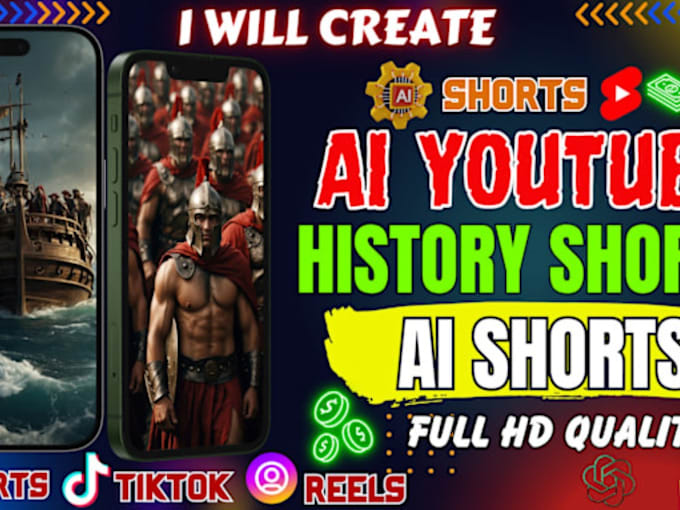 Create ai youtube history shorts ai history utube shorts ai viral ...