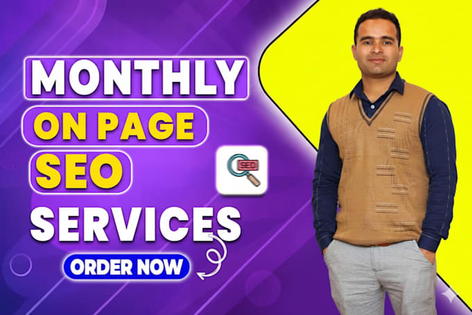 do monthly on page SEO services for your wordpress website