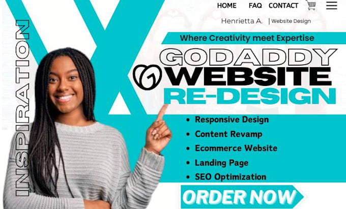 develop godaddy website redesign godaddy website design godaddy website seo