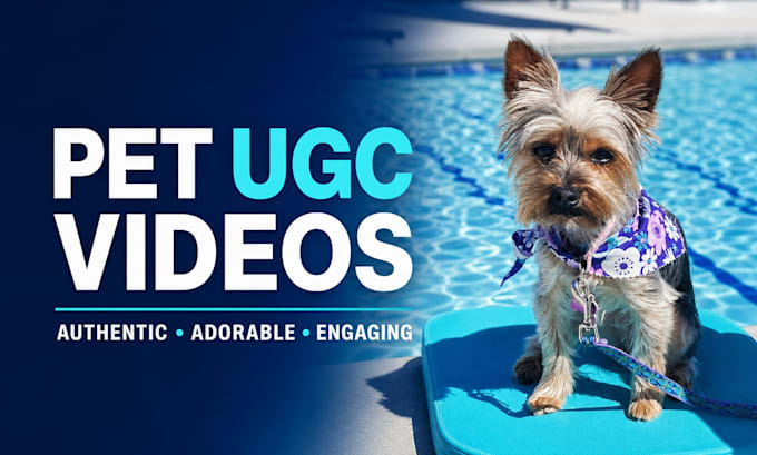 create premium pet ugc