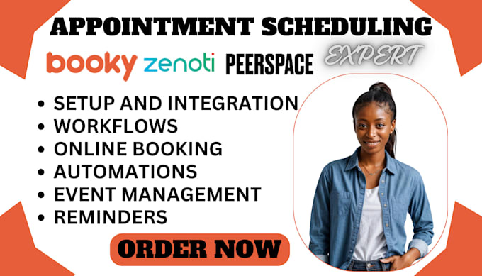 setup zenoti peerspace bookway scheduling bookway scheduling zenoti peerspace