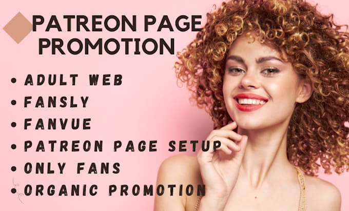 promote your patreon page adult web fansly fanvue chaturbate organically