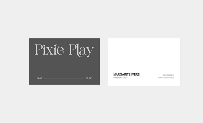 create professional business card design services