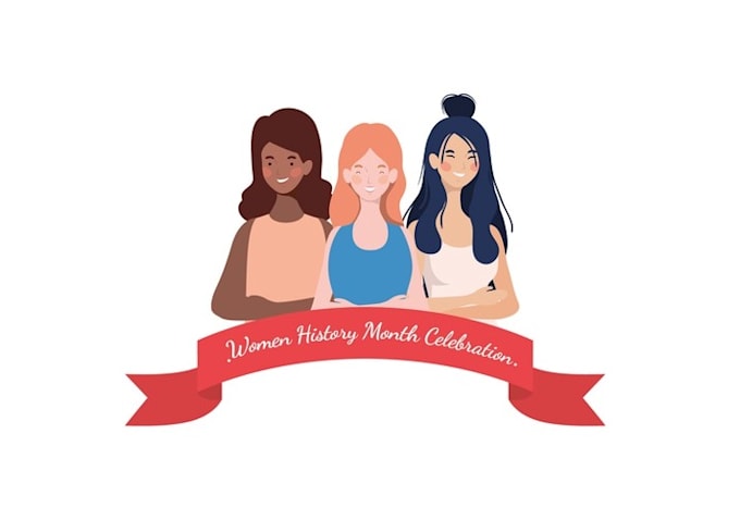 design conference women event logo