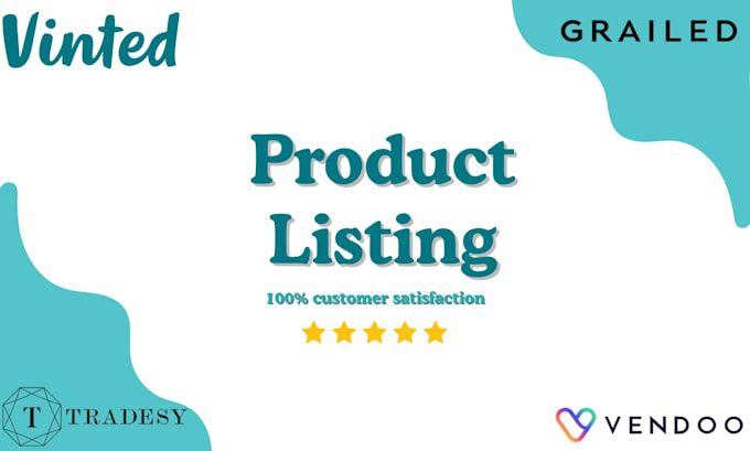 list and draft your product on vinted, grailed or vendoo
