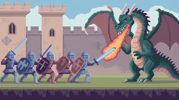Do pixel art pixel game development pixel environment design pixel ...