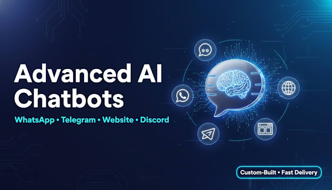 create custom ai chatbots for whatsapp telegram discord and web