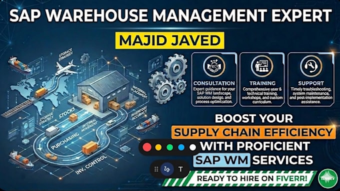 provide sap wm consultation, training support