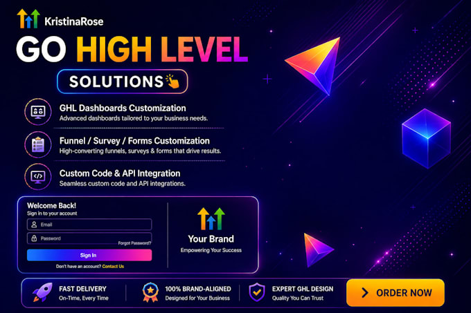 build gohighlevel dashboards surveys forms custom code
