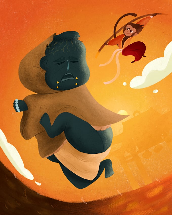create character design and  book illustrations
