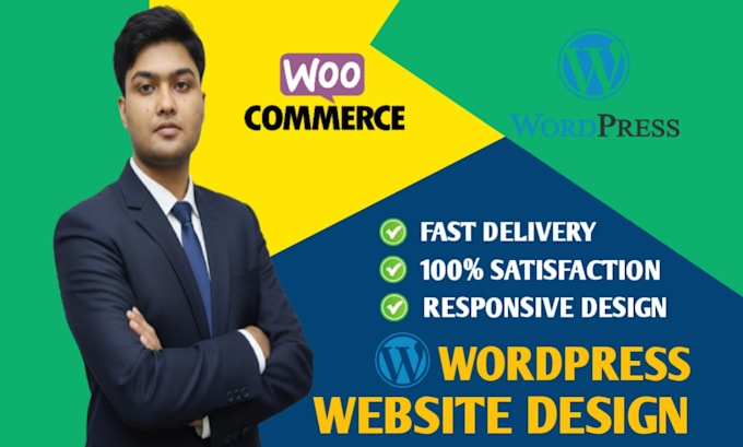 create responsive wordpress website design and development