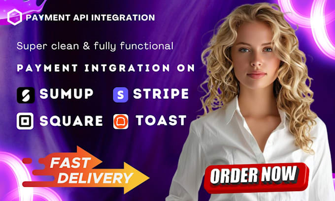 seamless integration for sumup stripe square toast pos payment gateways