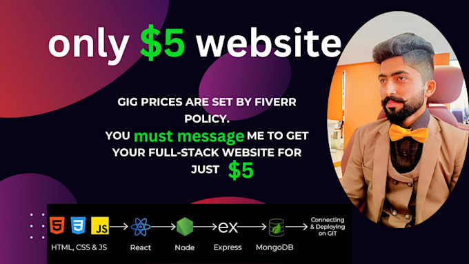 build or rebuild website development full stack developer create custom website