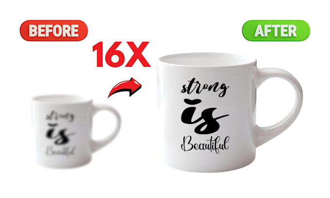 upscale your image up to 8x, ai photo enhancer expert