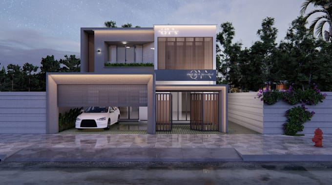 craft  interior and exterior design, 3d rendering walkthrough by sketchup, hq
