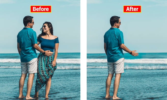 do remove object, people, unwanted object, remove person from photo