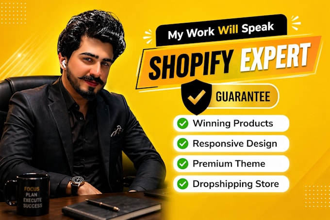 build profitable shopify website, shopify store design