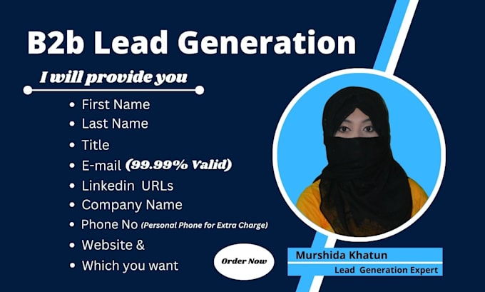 do b2b lead generation prospect list and email list building for your business