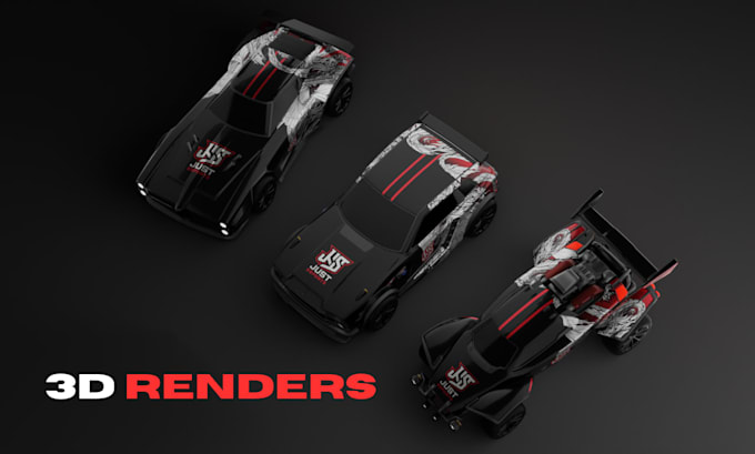 render images of your rocket league decals in blender
