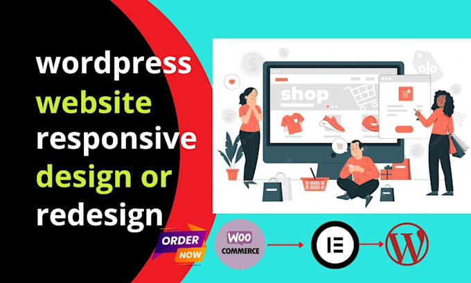build responsive wordpress website design or redesign