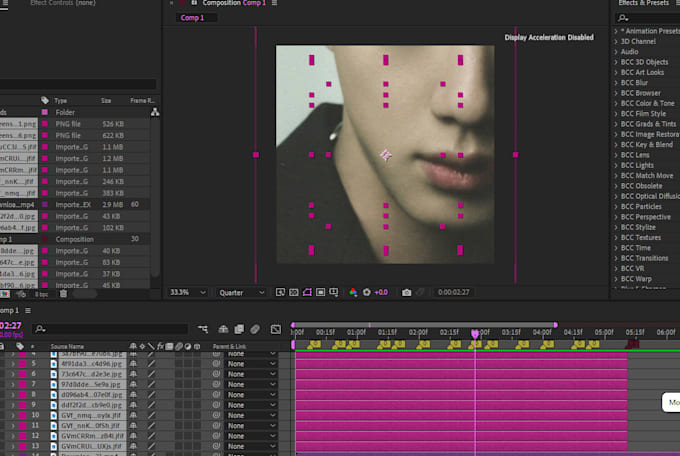 create fan edits of anyone in after effects