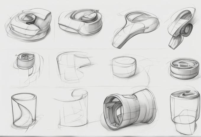 sketch a product design idea