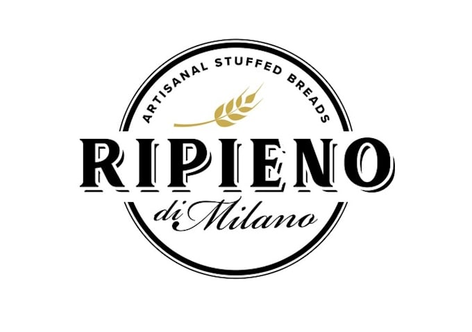 design modern food concept logo