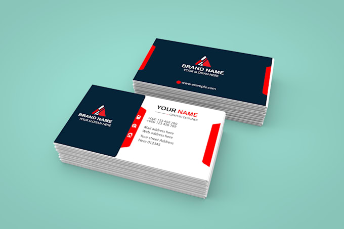 design real estate business card