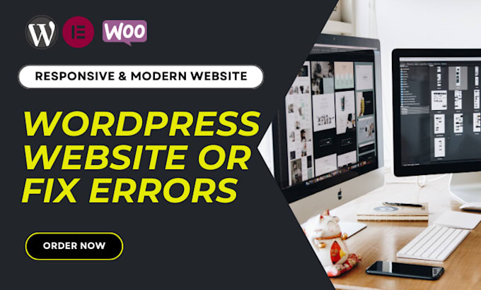 create custom wordpress website design or redesign wordpress website