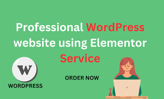 build a custom SEO optimized wordpress website with elementor