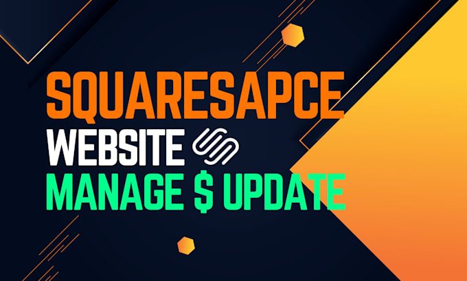 update squarespace website management, support